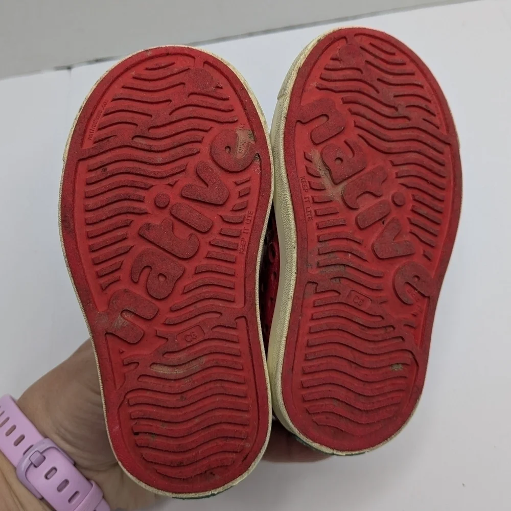 Native Metallic Pink Water Shoe 6T